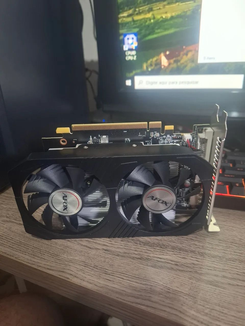 Placa de vídeo RX550 4gb 