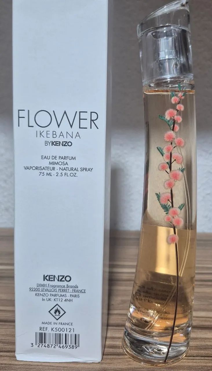PERFUME KENZO IKEBANA MIMOSA EDP 75ML NOVO ORIGINAL - Beleza e