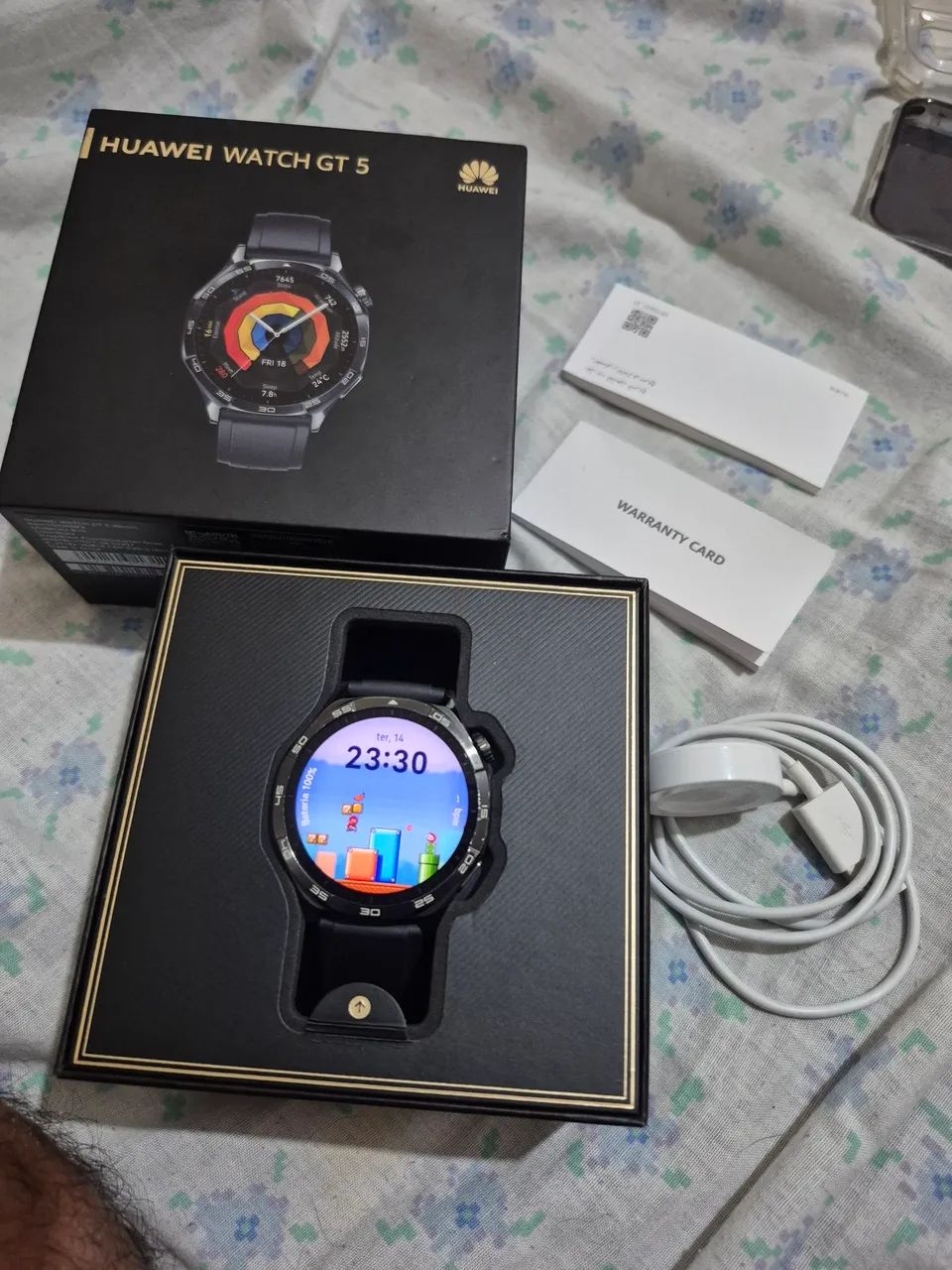 Huawei Gt5 32gb completo ac/cartão  - Foto 2
