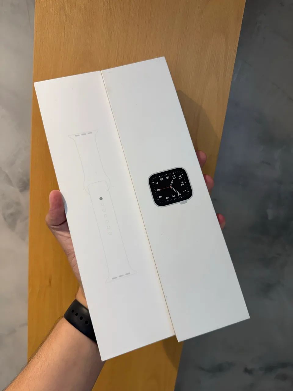 Caixa para Apple Watch SE 44MM Prata  - Foto 2