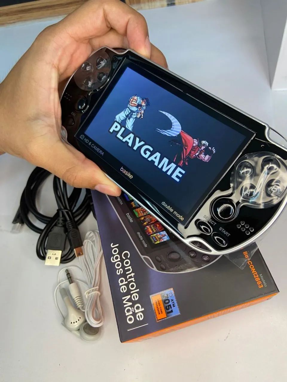 Vídeo Game Portátil - Ba-CON12863 - BASIKE - Foto 3