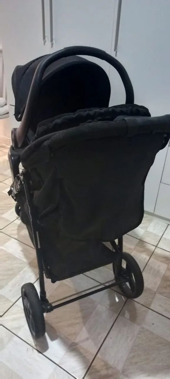 Carrinho de bebê com bebê conforto da Galzerano  - Foto 6