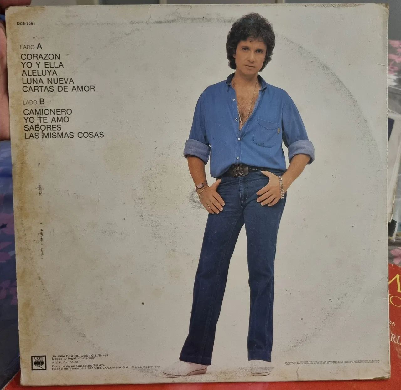 LP Roberto Carlos Yo te amo - Venezuela - Foto 2