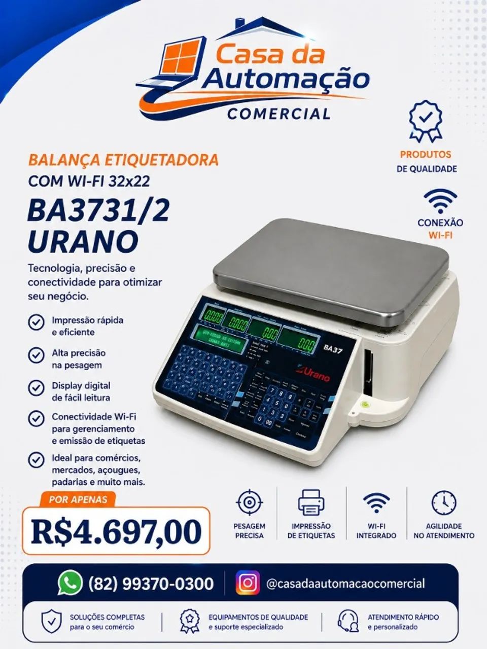 BALANÇA ETIQUETADORA 