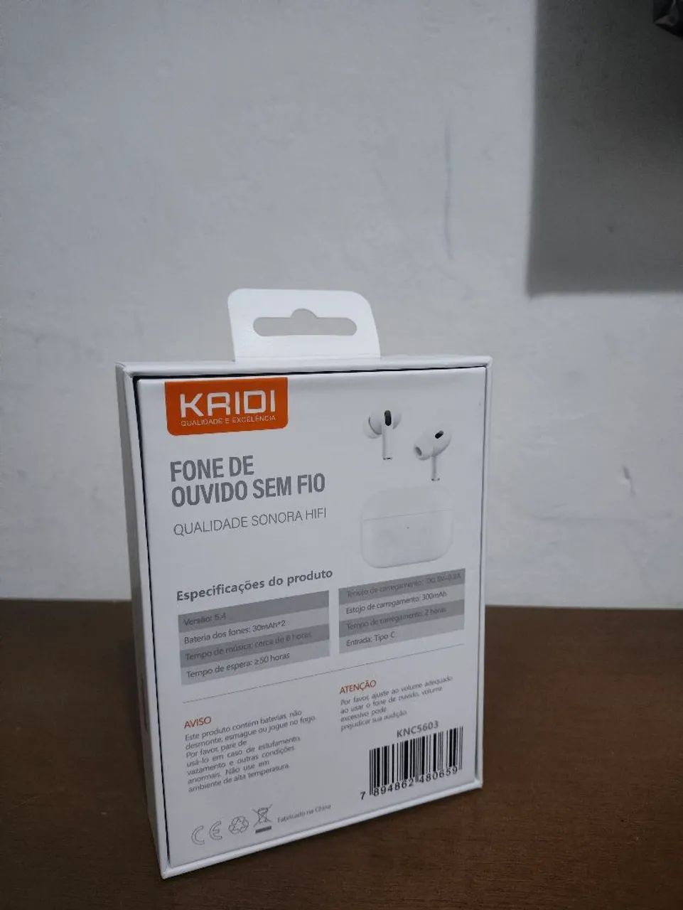 Fone bluetooth sem fio KAIDI kCN5603 - Foto 2