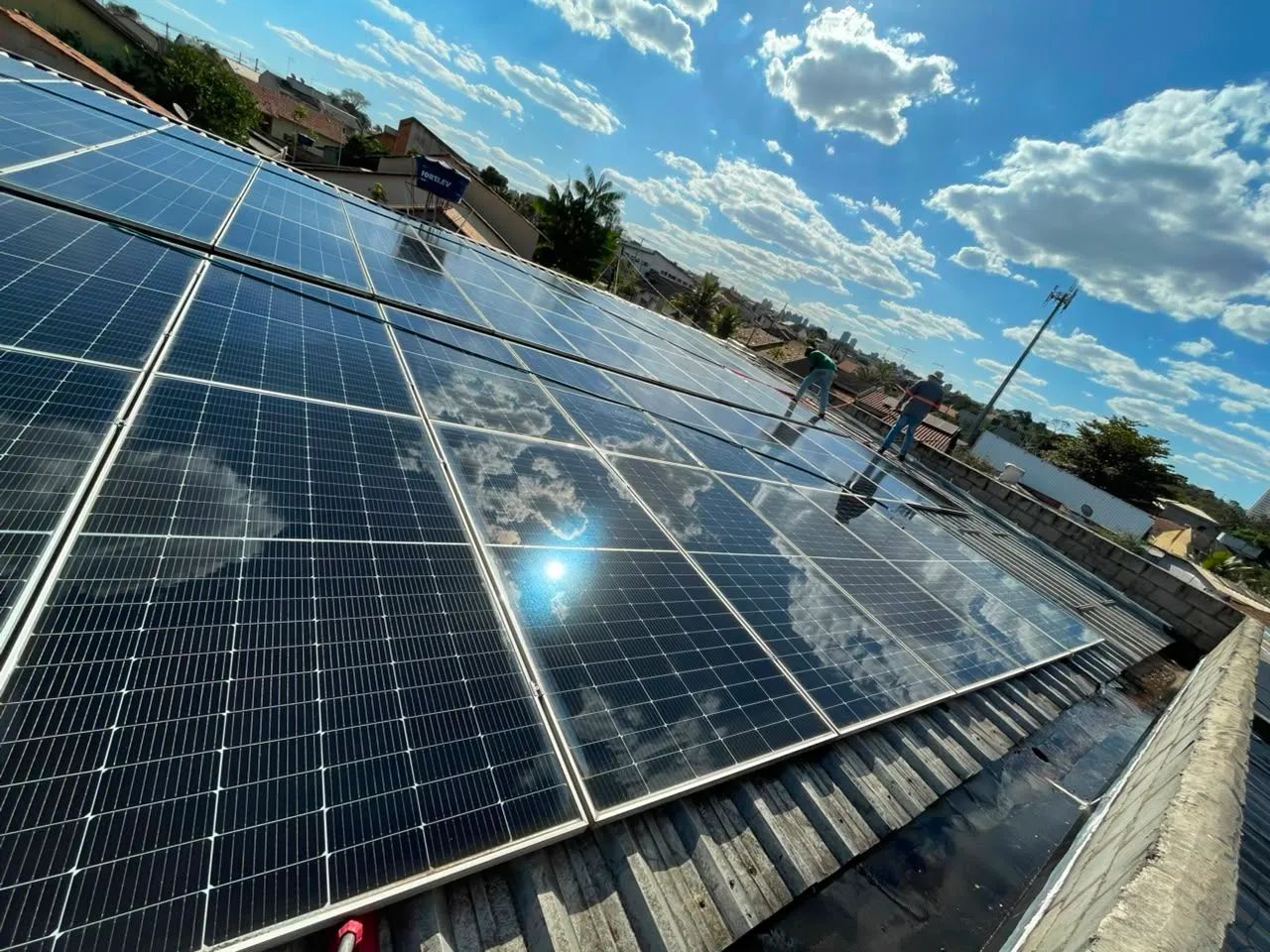 Limpeza de placas solares  - Foto 5