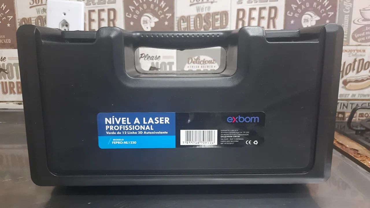 Nível a Laser Profissional 12 Linhas + Tripé - Foto 3