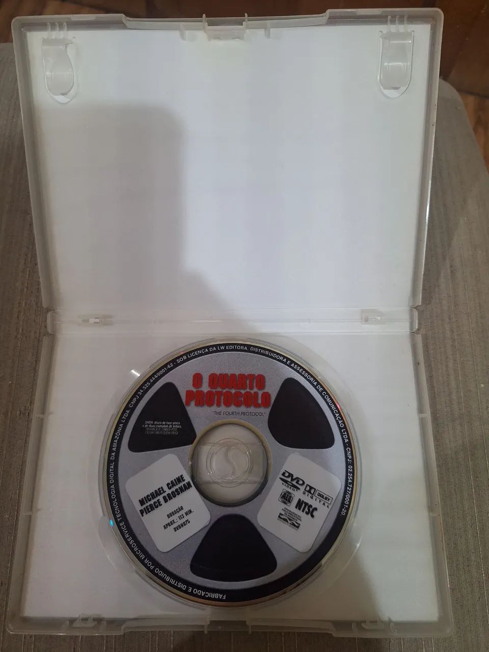 DVD do filme o quarto protocolo. - Foto 3