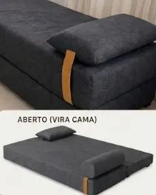 Sofá-cama divã TOK&STOK - Foto 3