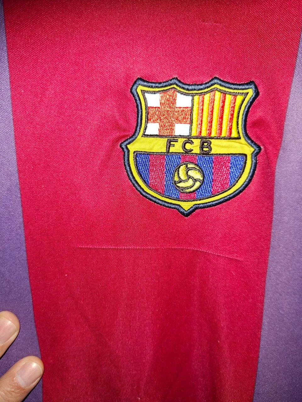 Camisa Barcelona nike Ronaldinho  - Foto 2