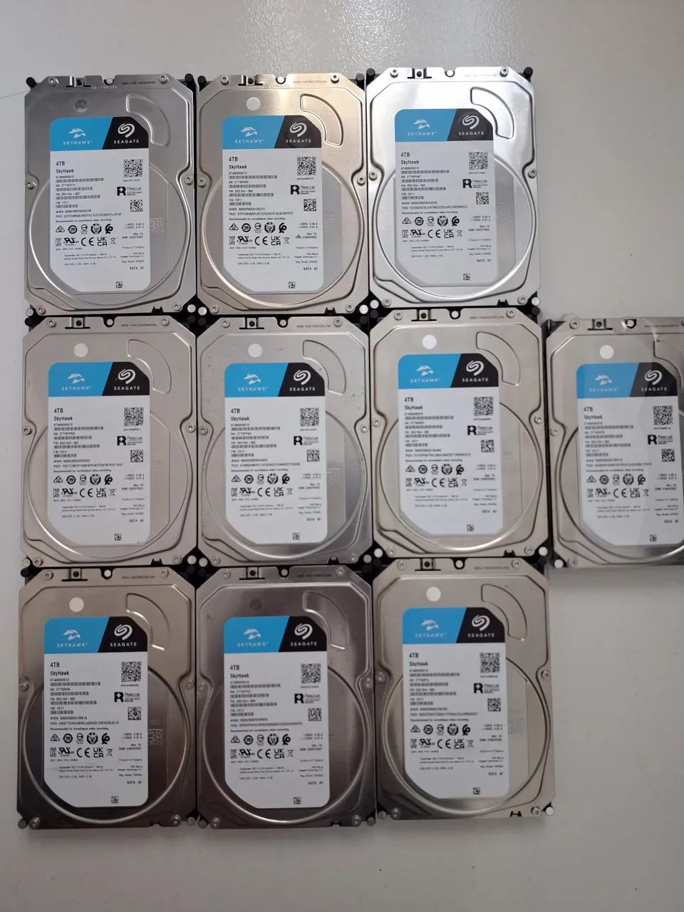 10 hds 4TB cftv DVRs CPUs NVR  - Foto 5