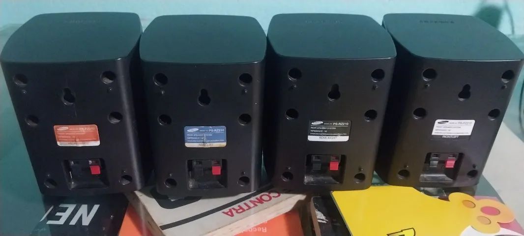 4 caixas de som sansung - Foto 3