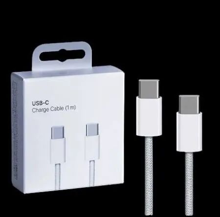 Cabo para recarga de 60W com conector USB-C (1m)