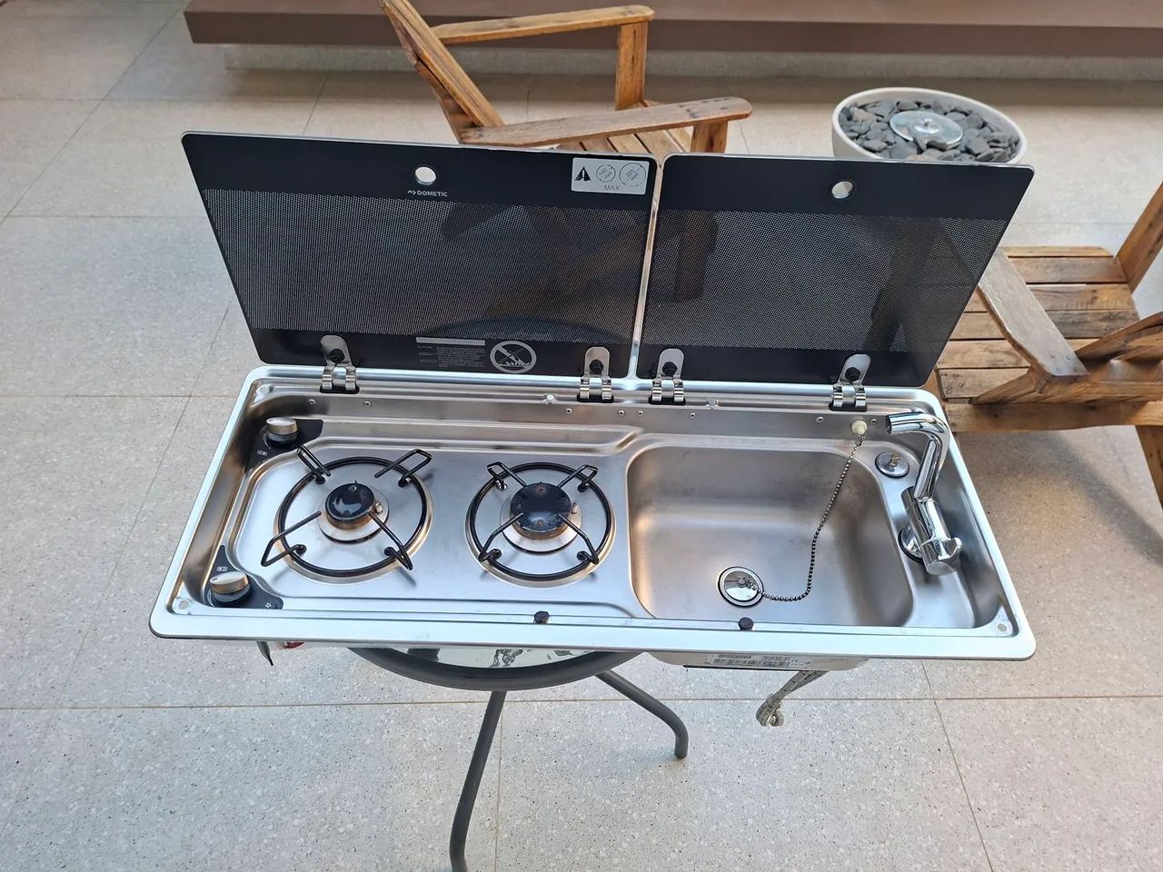 Fogão Pia Combinado Dometic  - Foto 3