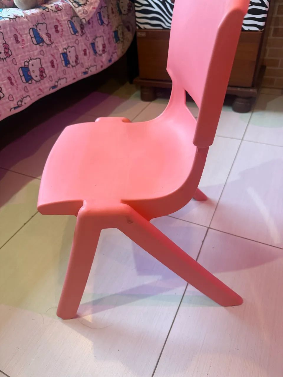 cadeira infantil rosa - Foto 5