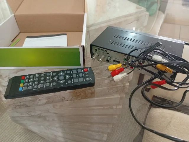 Conversor digital ISDB-T set top box Full HD HDMI com USB - Set Box  - Foto 2