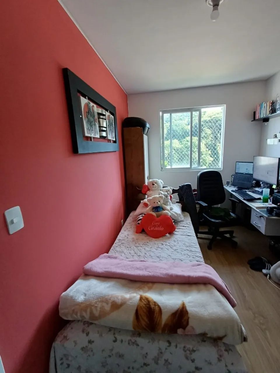 Cama solteiro e colchão madeira maciça  - Foto 2