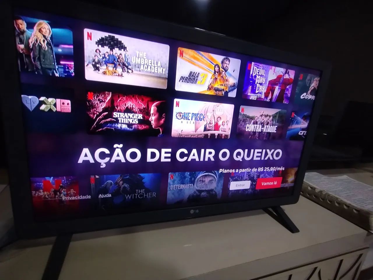 TV LG SMART 24 POLEGADAS PERFEITA  - Foto 5