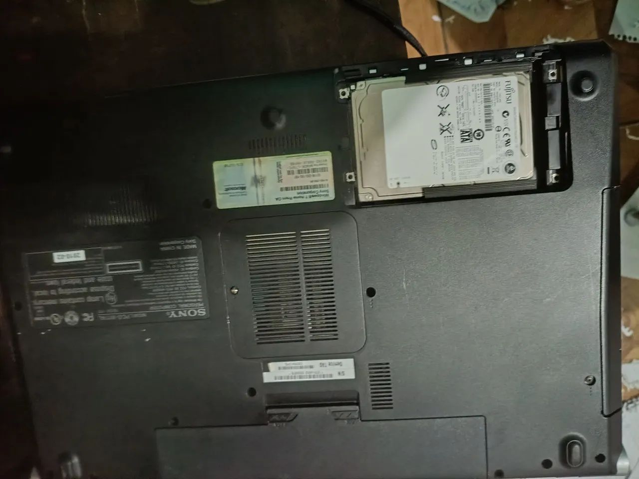 Notebook antigo Sony VAIO modelo PCG-81114L, funcionando - Foto 3
