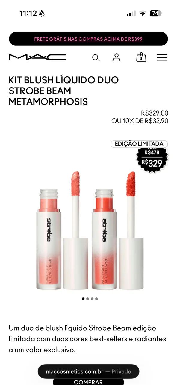 Blush Líquido MAC - Foto 5