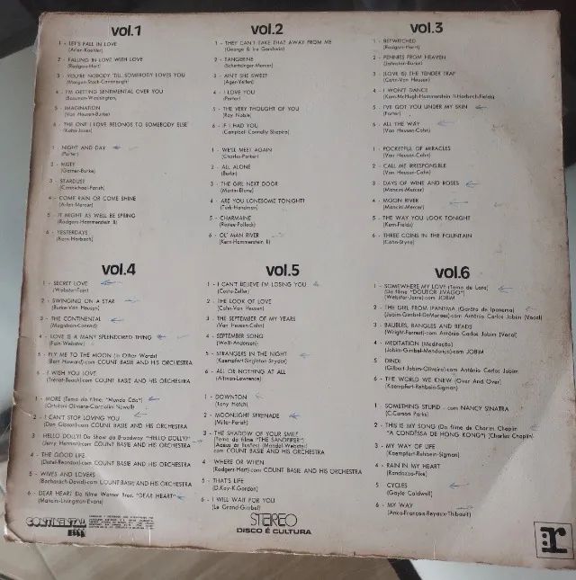 Disco de vinil Frank Sinatra