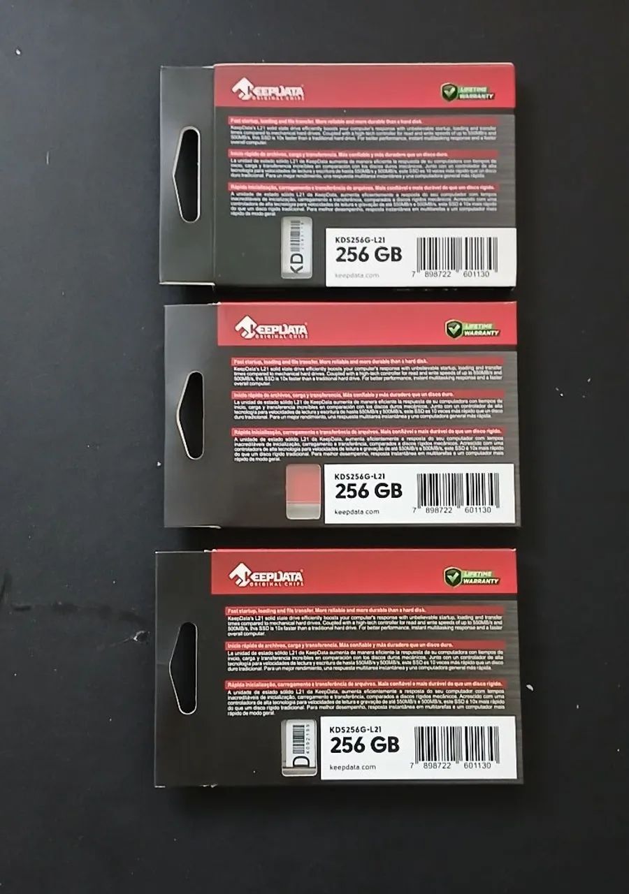 SSD 256GB novo - Foto 4