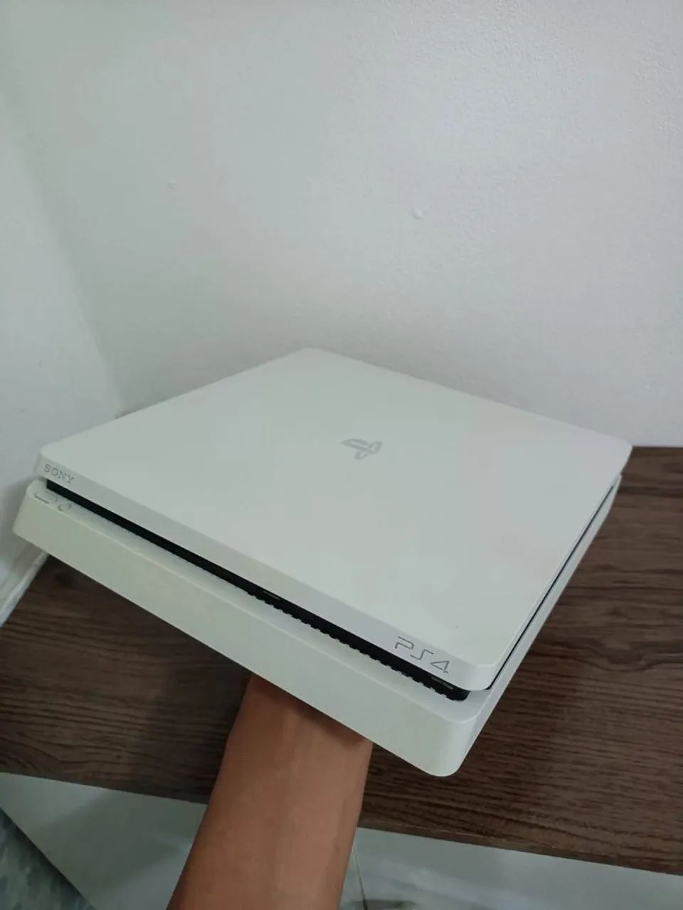PS4 SLIM - BRANCO  - Foto 2