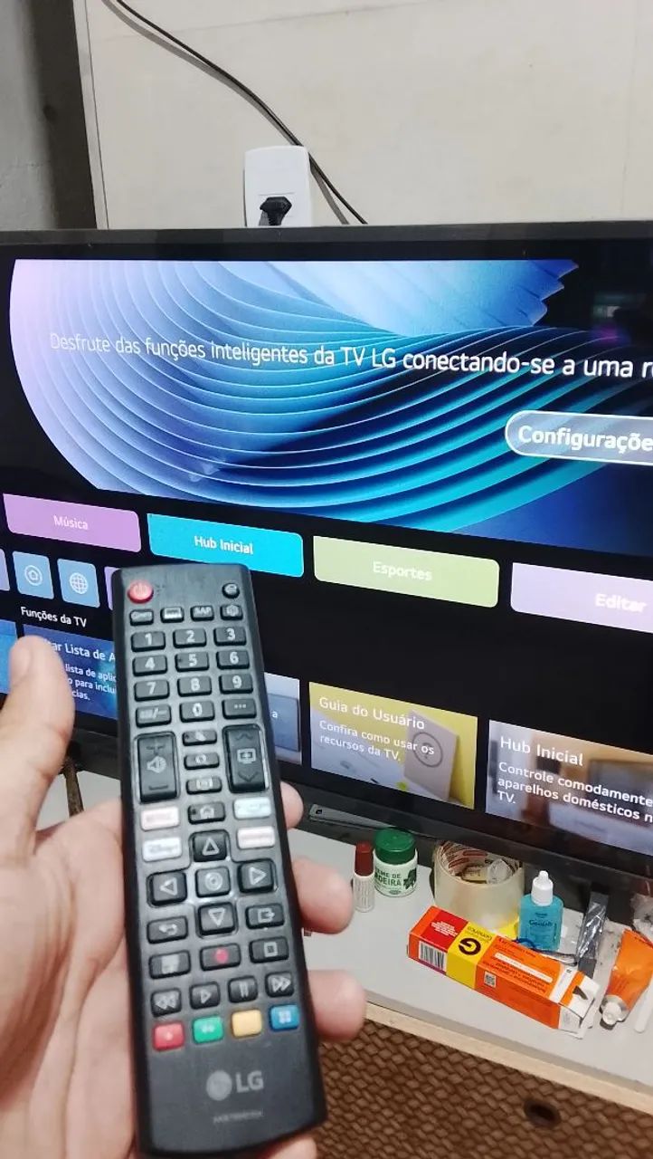 Tv 43 polegadas LG smart 4k - Foto 4