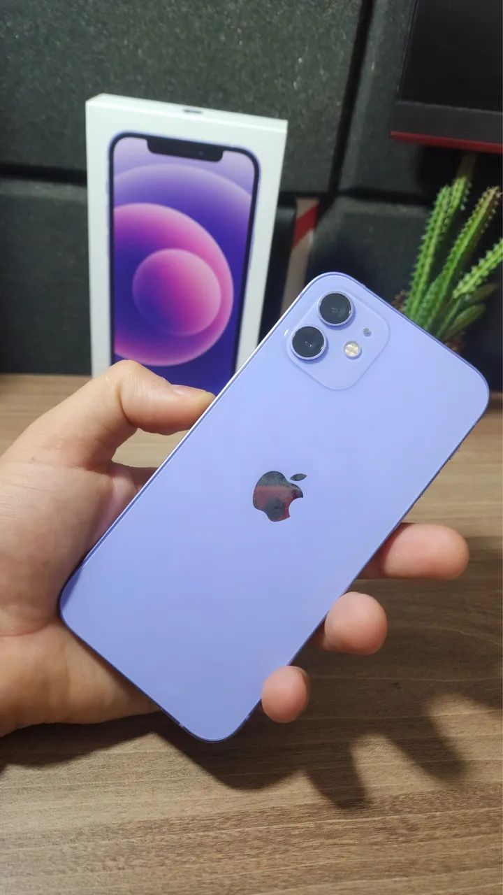 iPhone12 128パープル iPhone 12 Purple 128 gb - Celulares e Smartphones - Jardim Rosa