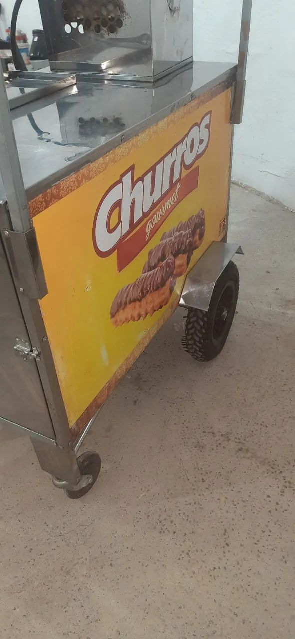 CARRINHO DE CHURROS EM PERFEITO ESTADO - Foto 3