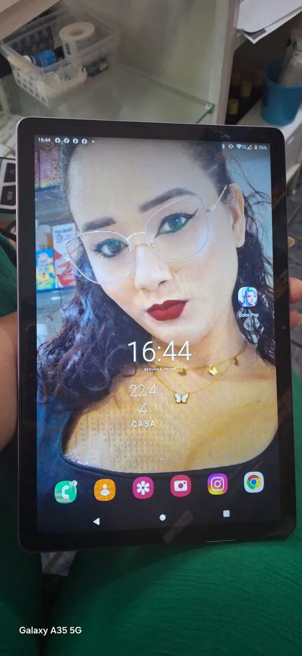 Tablet s12 Max rosa 12gb de ram e 512gb de memória interna  - Foto 3