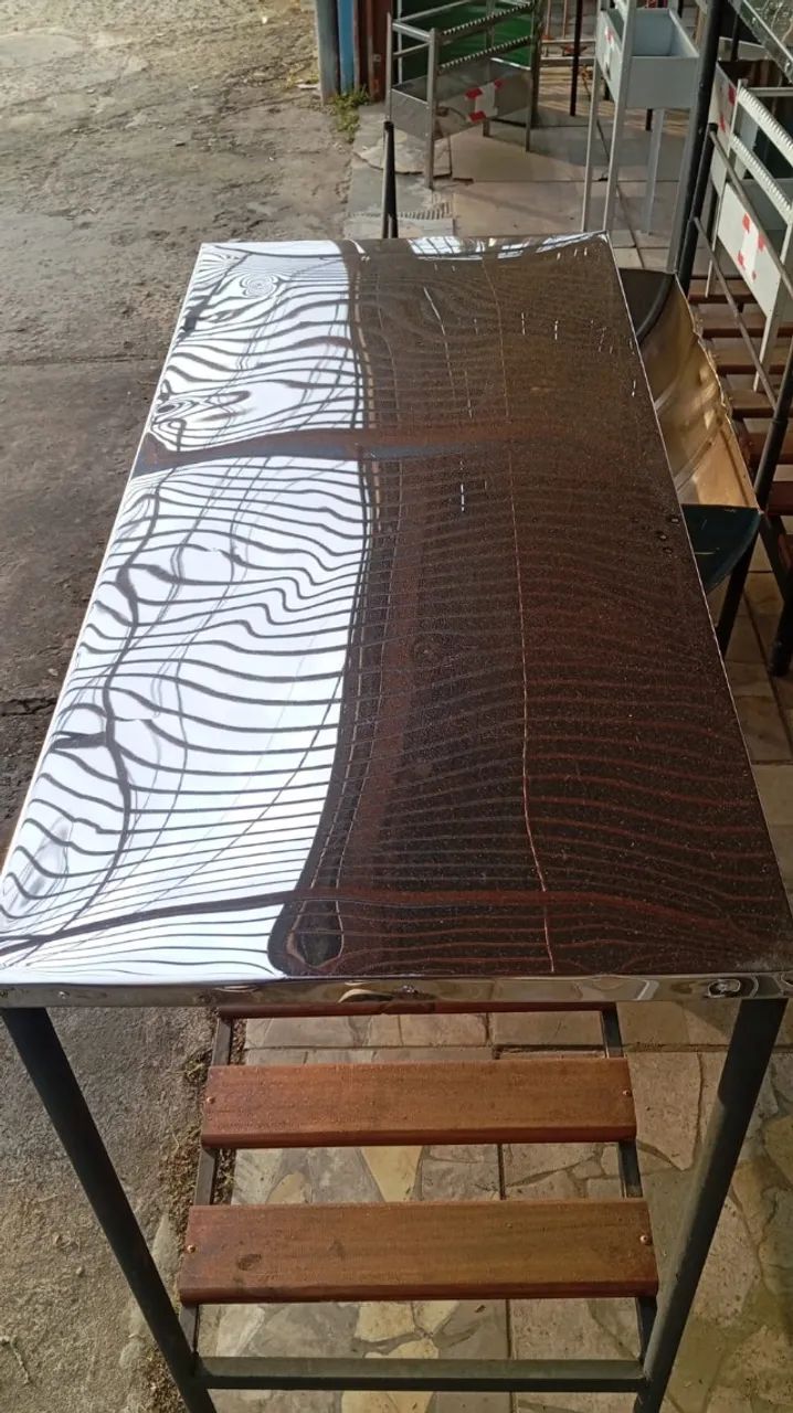 Mesa de inox