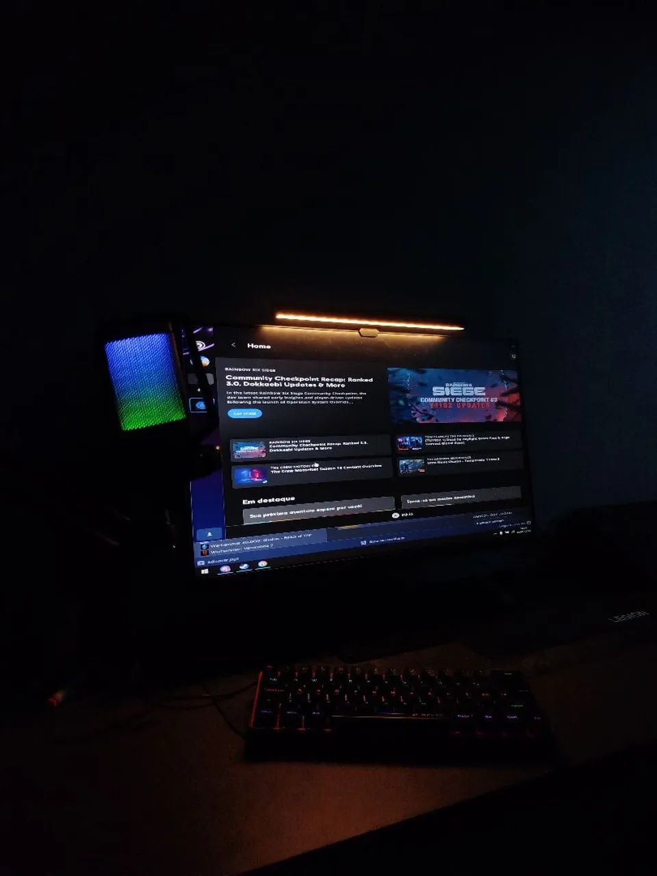 LIGHT BAR MONITOR PC - Foto 2