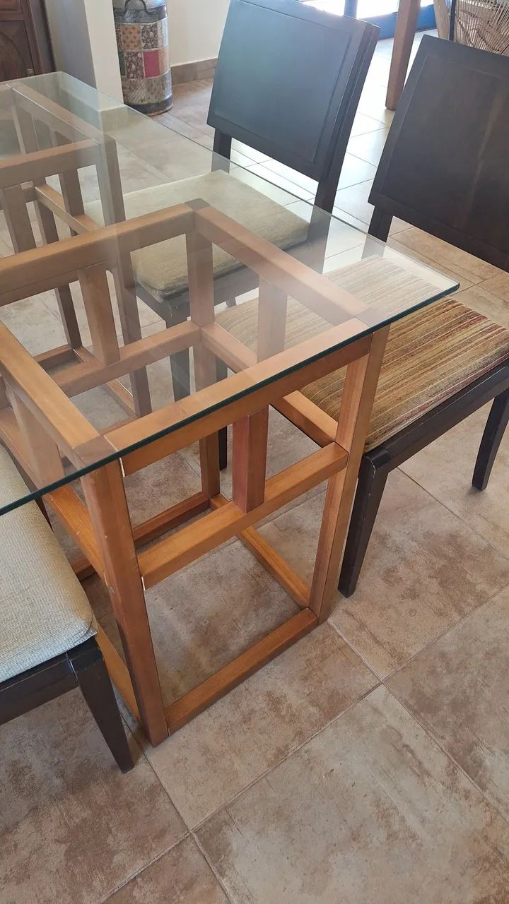 Mesa de jantar Tok Stok + 4 Cadeiras - Foto 4