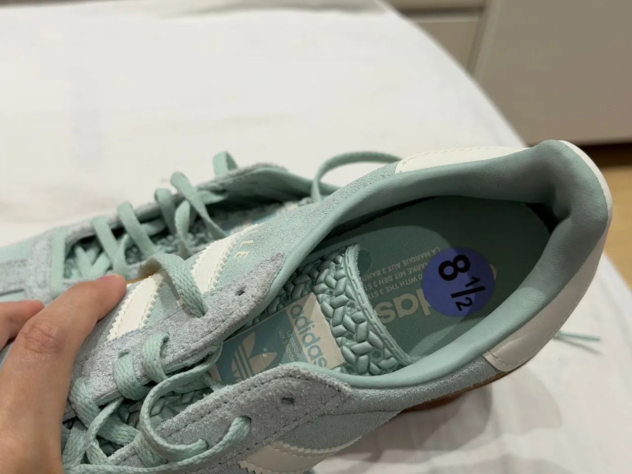 晴 Adidas Gazelle bold tamanho 37/38 - Calçados - Vila Siam, Londrina