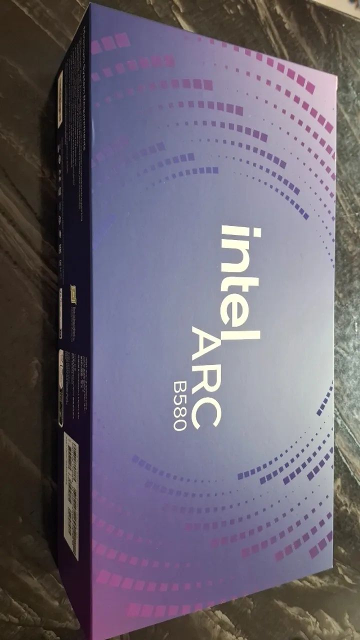 INTEL ARC B580 SOMENTE A CAIXA - Foto 3