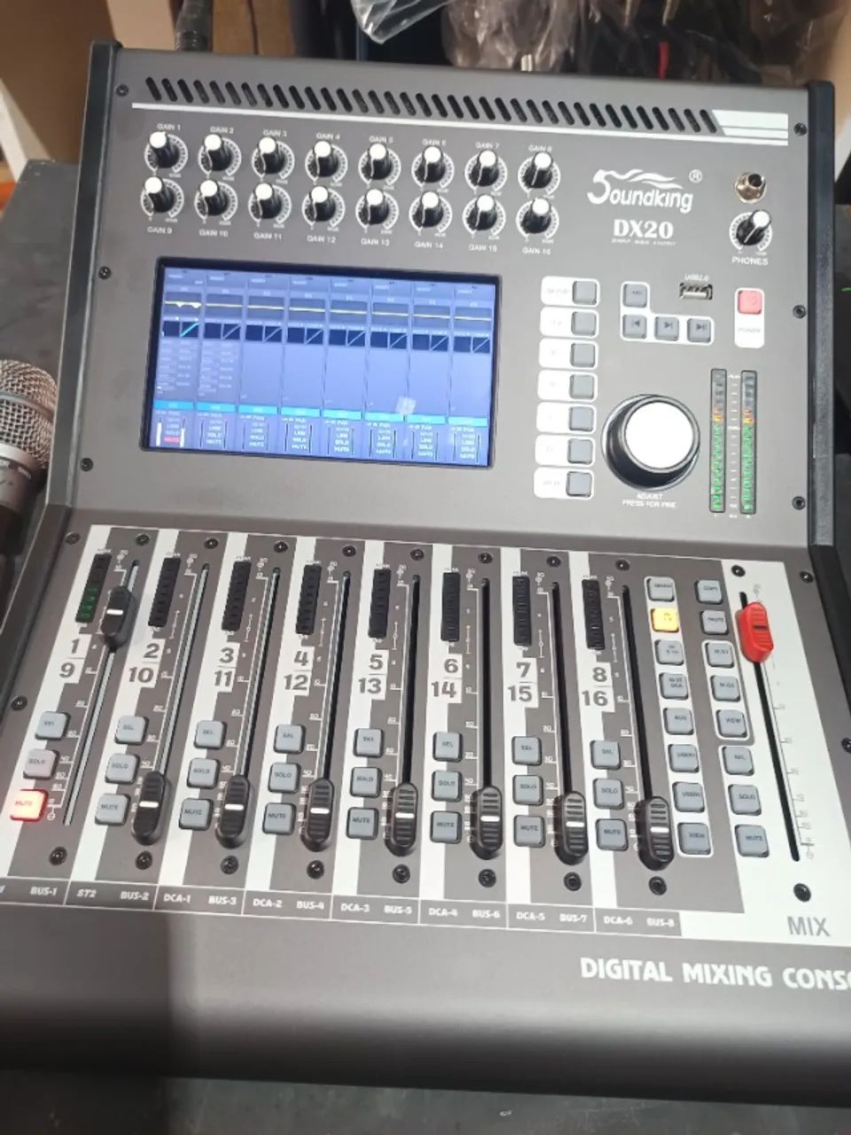 Mesa de som digital soundking Dx20 nova  - Foto 2