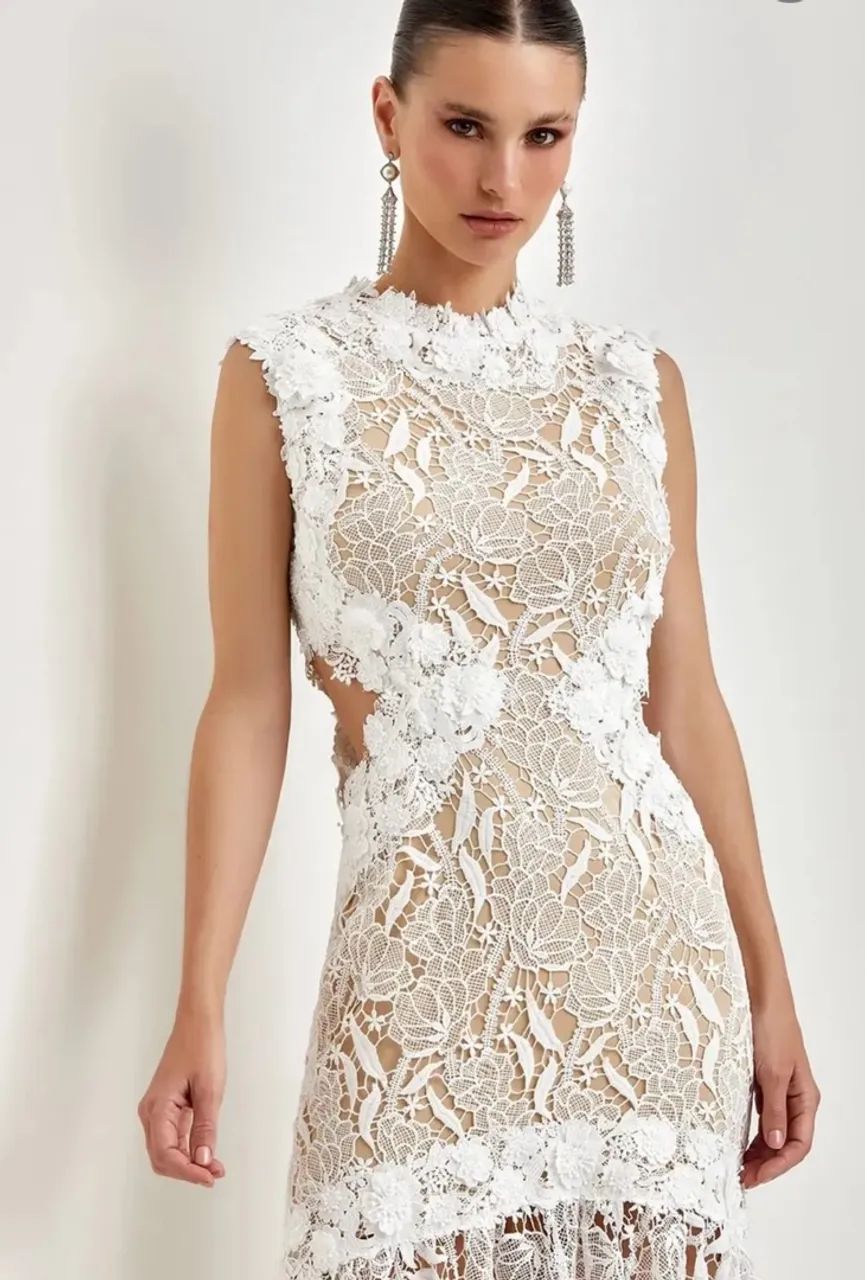 Vestido Midi Bella Ave Rara 