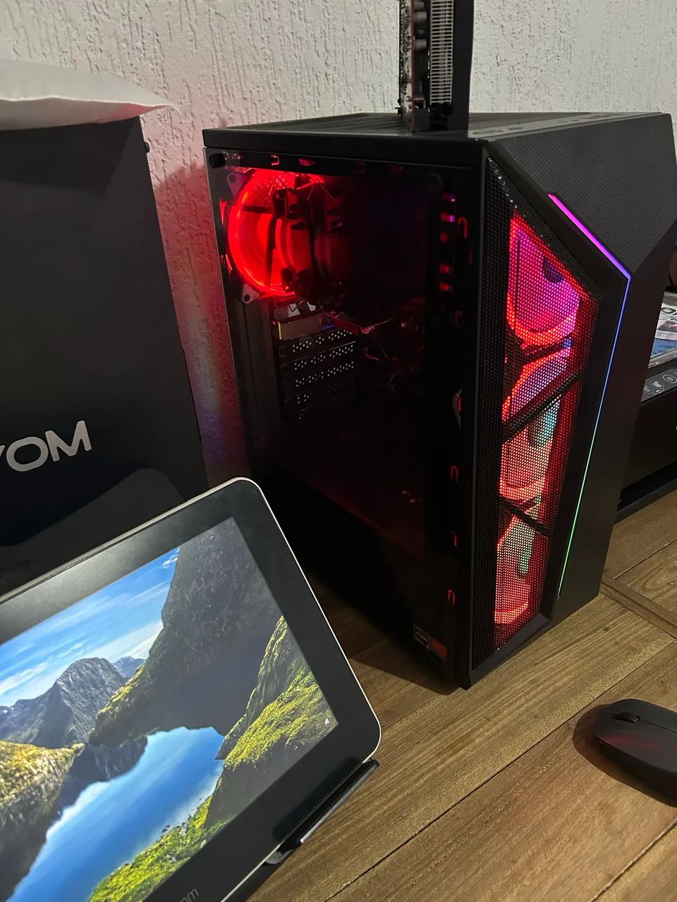 Pc com placa Asus Tuf Gaming 12gb RAM DDR4(Somente CPU) - Foto 4
