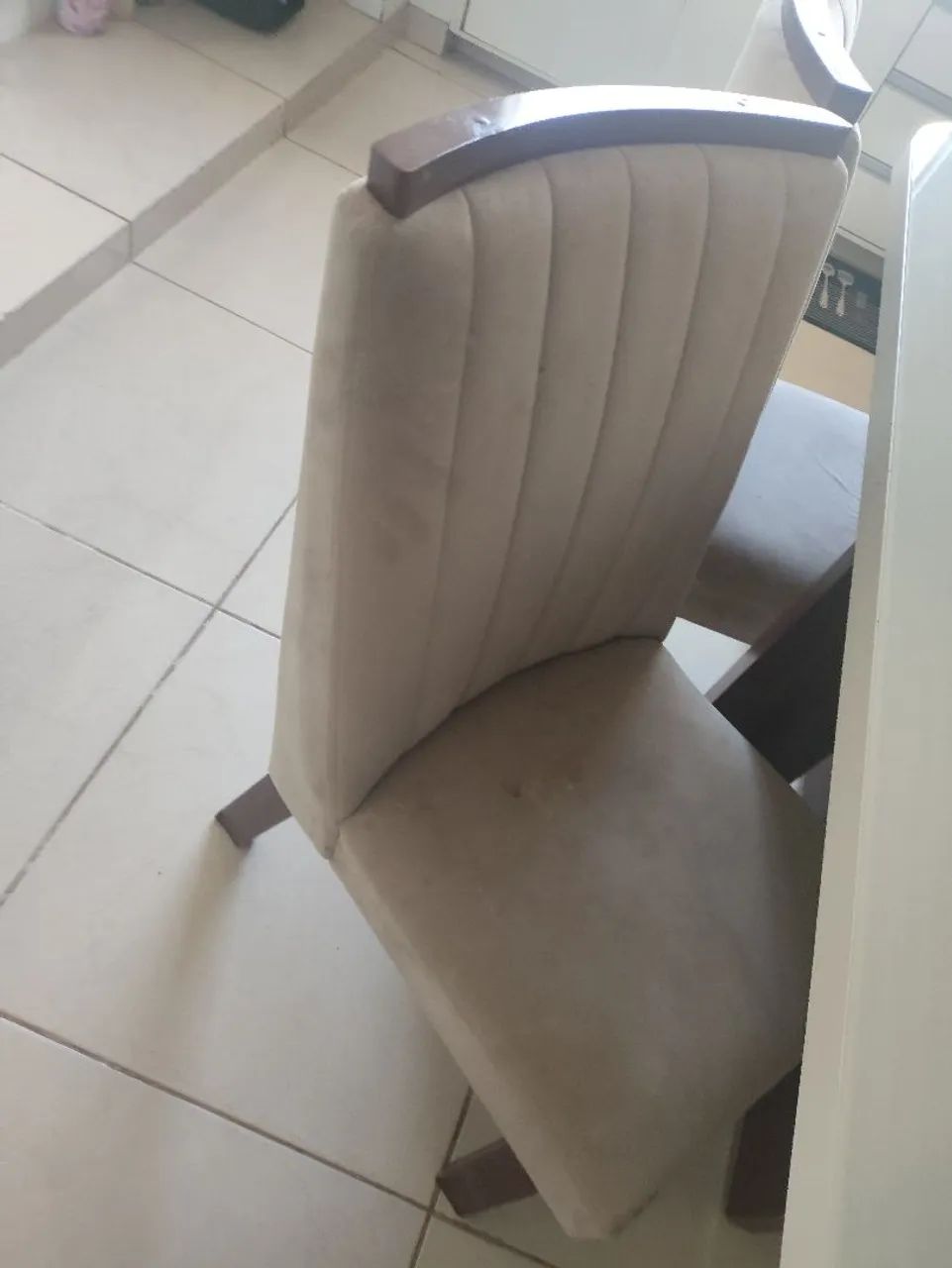 Mesa de jantar com cadeiras ( Usado) - Foto 3