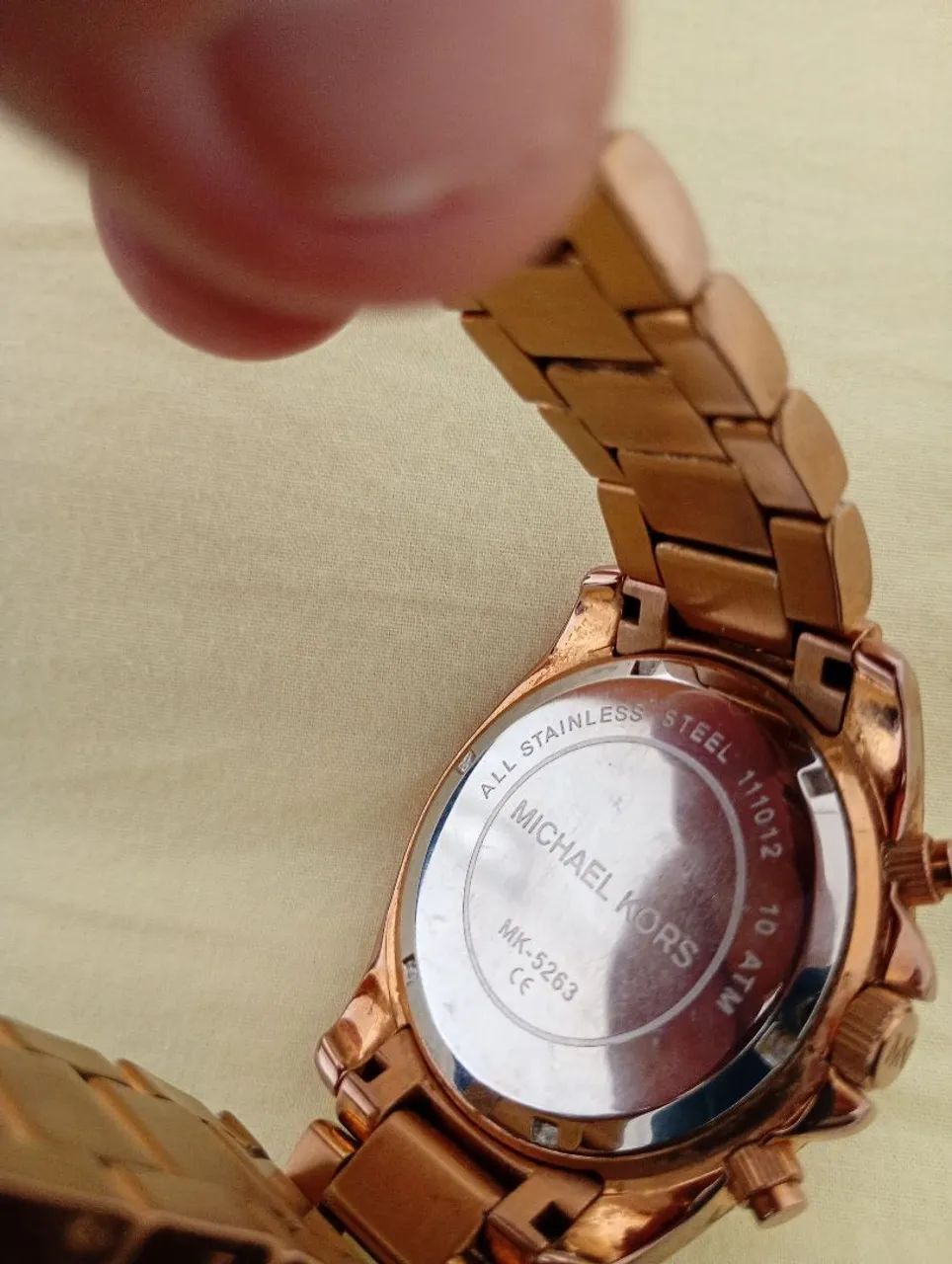 Lindíssimo relógio Michael Kors , feminino , modelo MK5263, comprado em Nova York ! - Foto 5