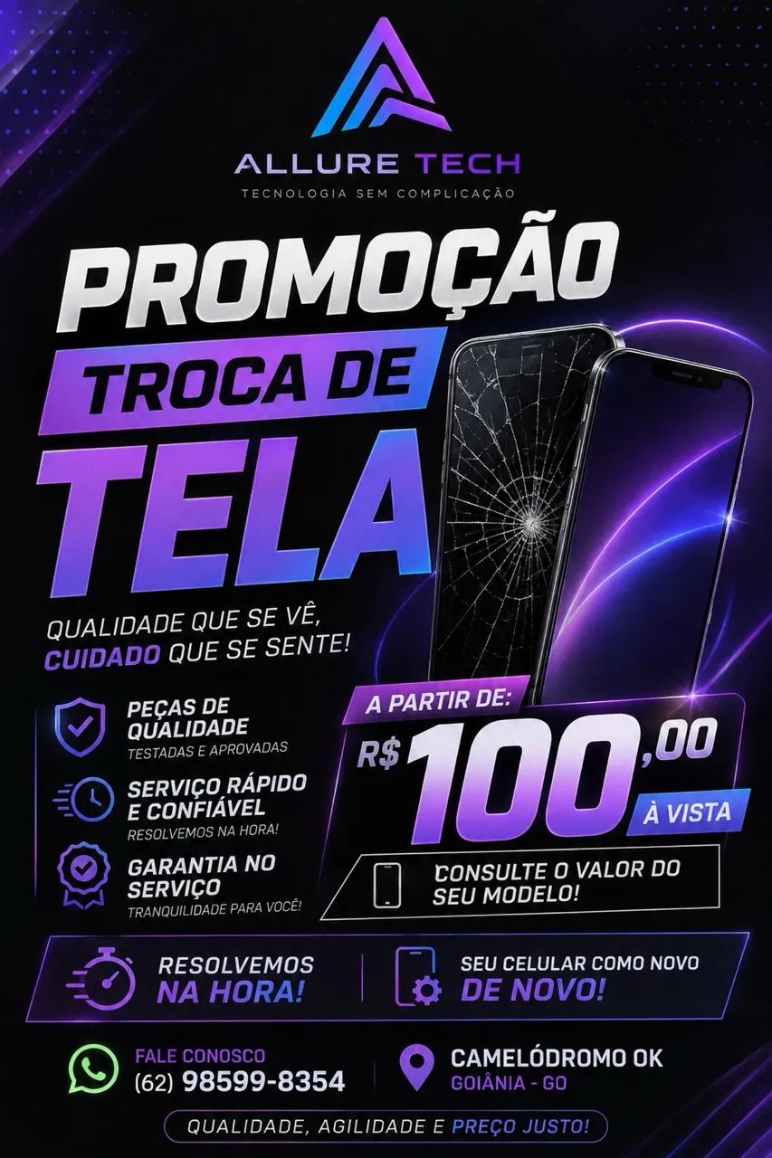 Troca de tela 