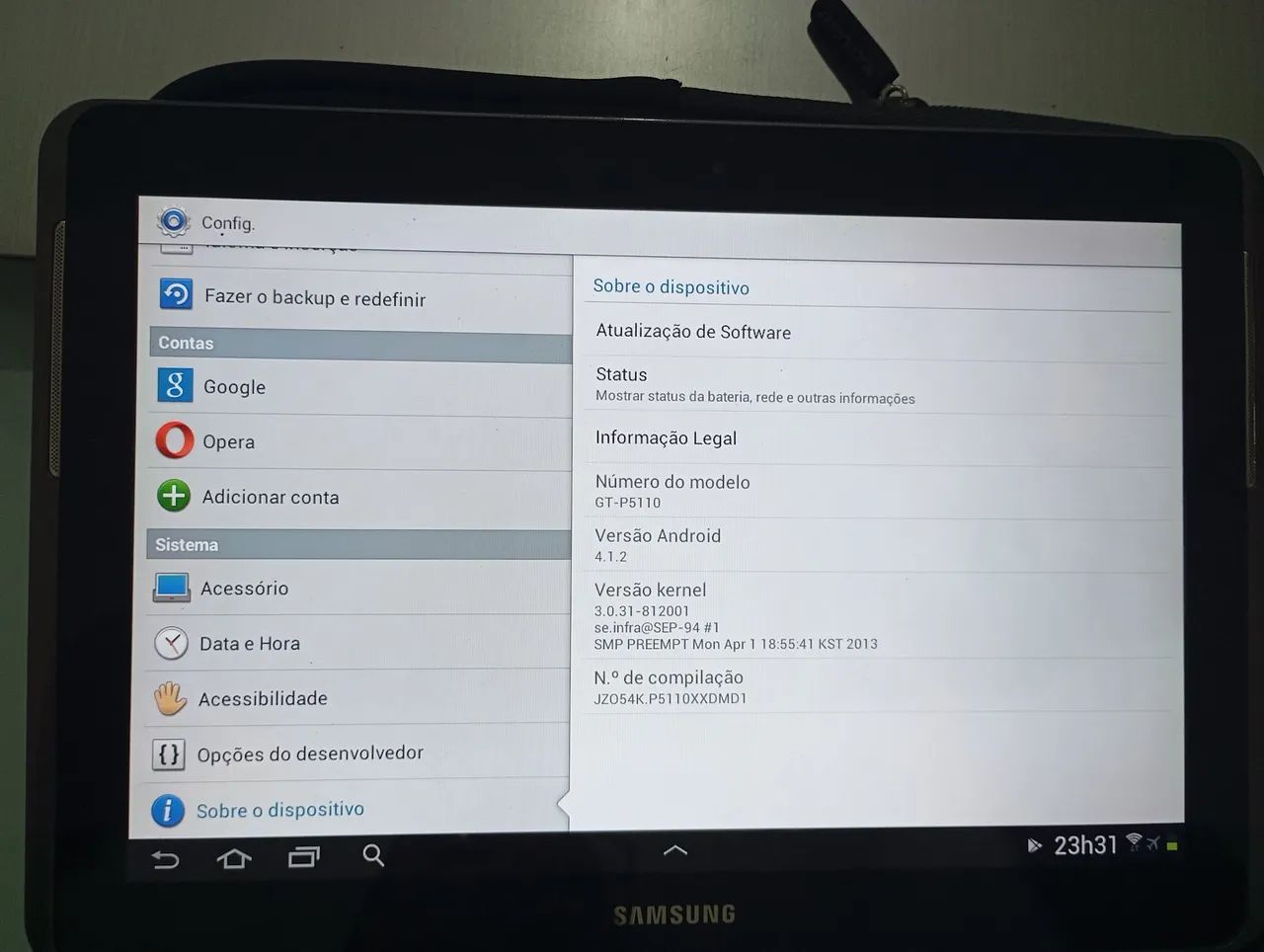 Tablet Samsung Tab 2 