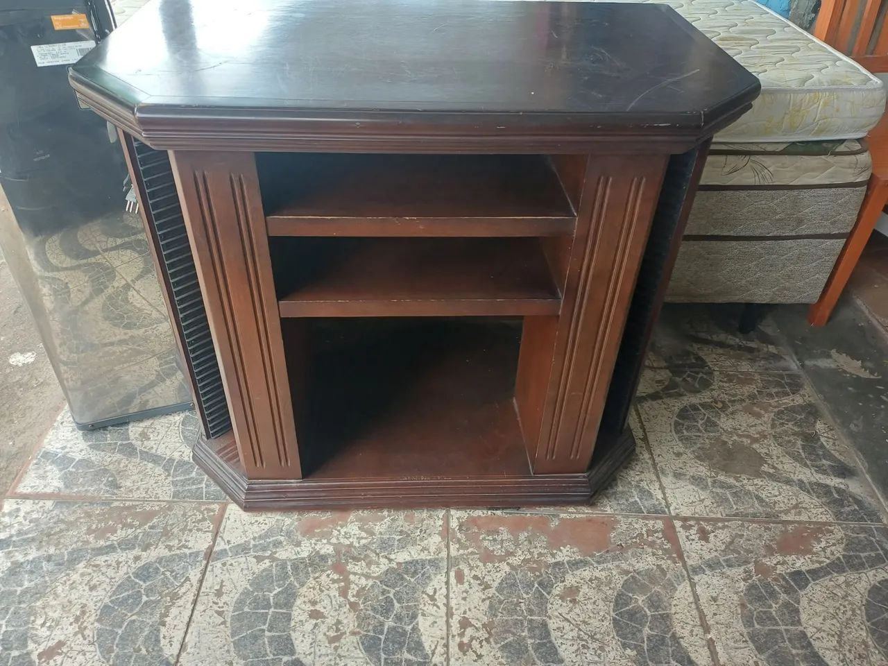 Rack de madeira maciça  - Foto 3