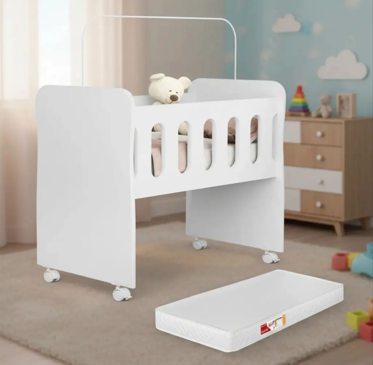 MINI BERÇO 2 em 1 - Foto 3