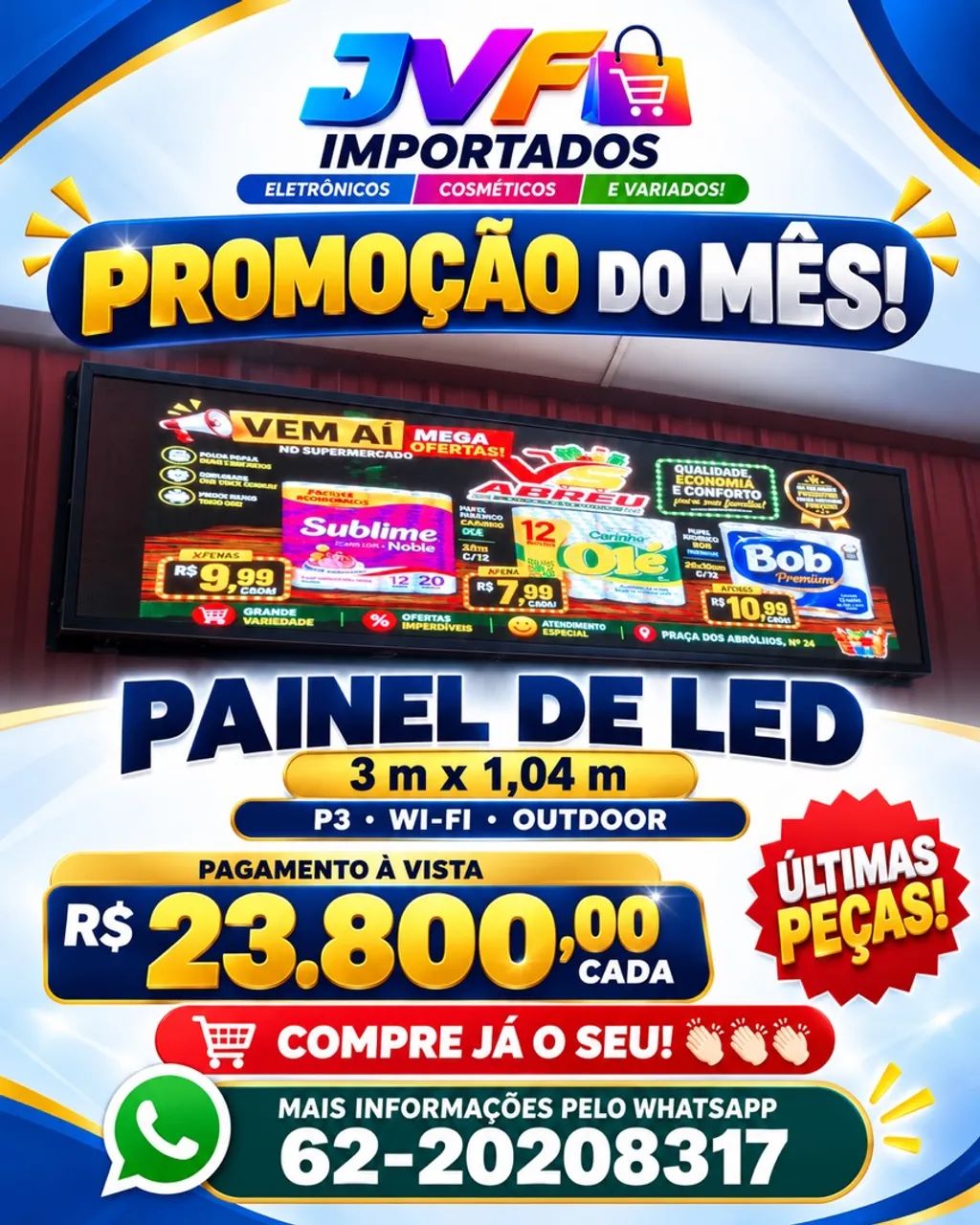 Painel de led  - Foto 2