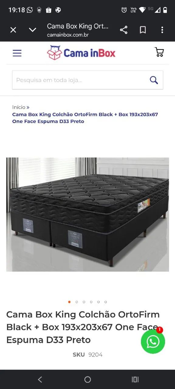 Cama box king size - Cama inbox  - Foto 4