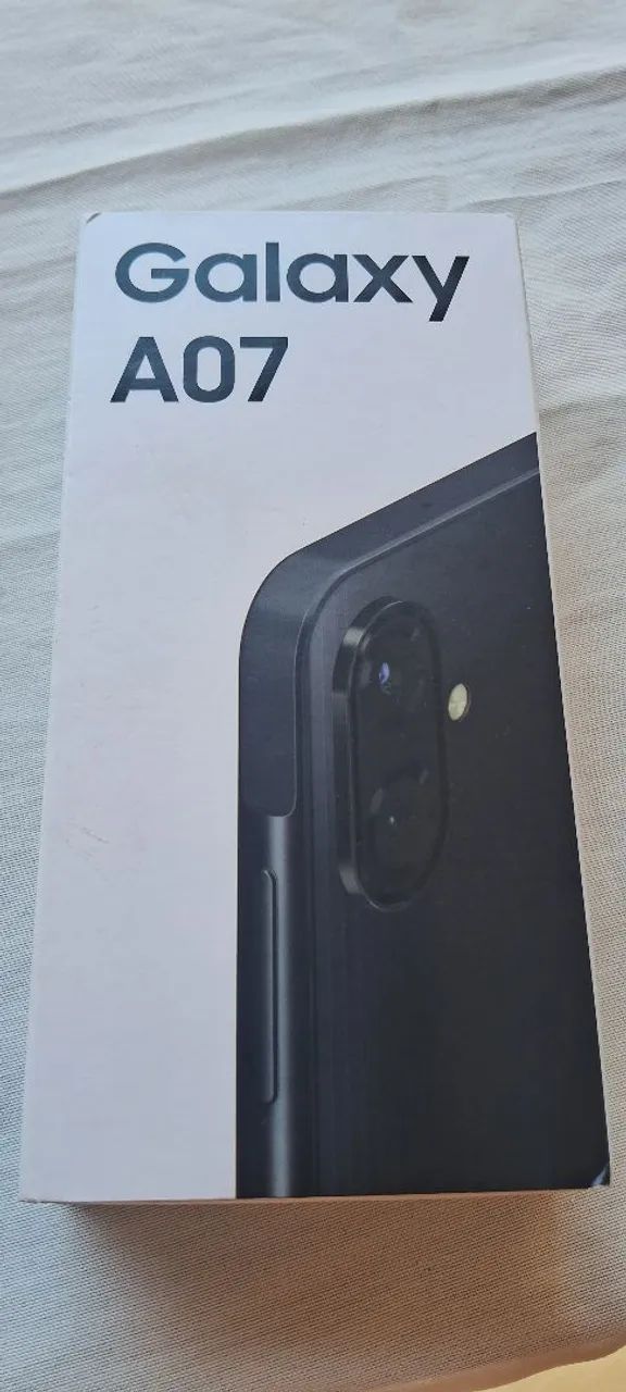 Samsung a07 lacrado preto 128 gigas