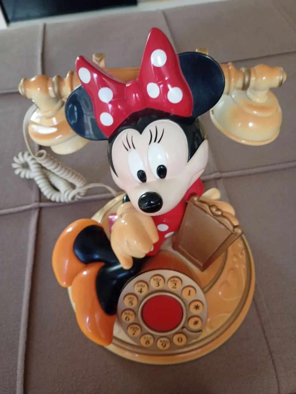 Telefone fixo Minnie Disney original funcionando  - Foto 2