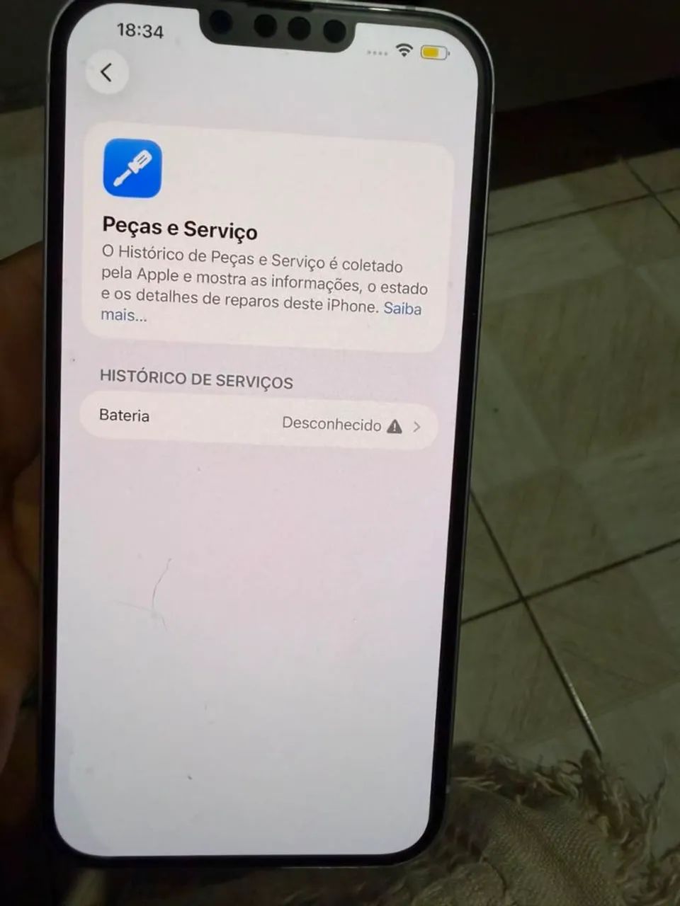iPhone 14 plus de 128 g , bateria trocada ,só chip virtual  - Foto 3
